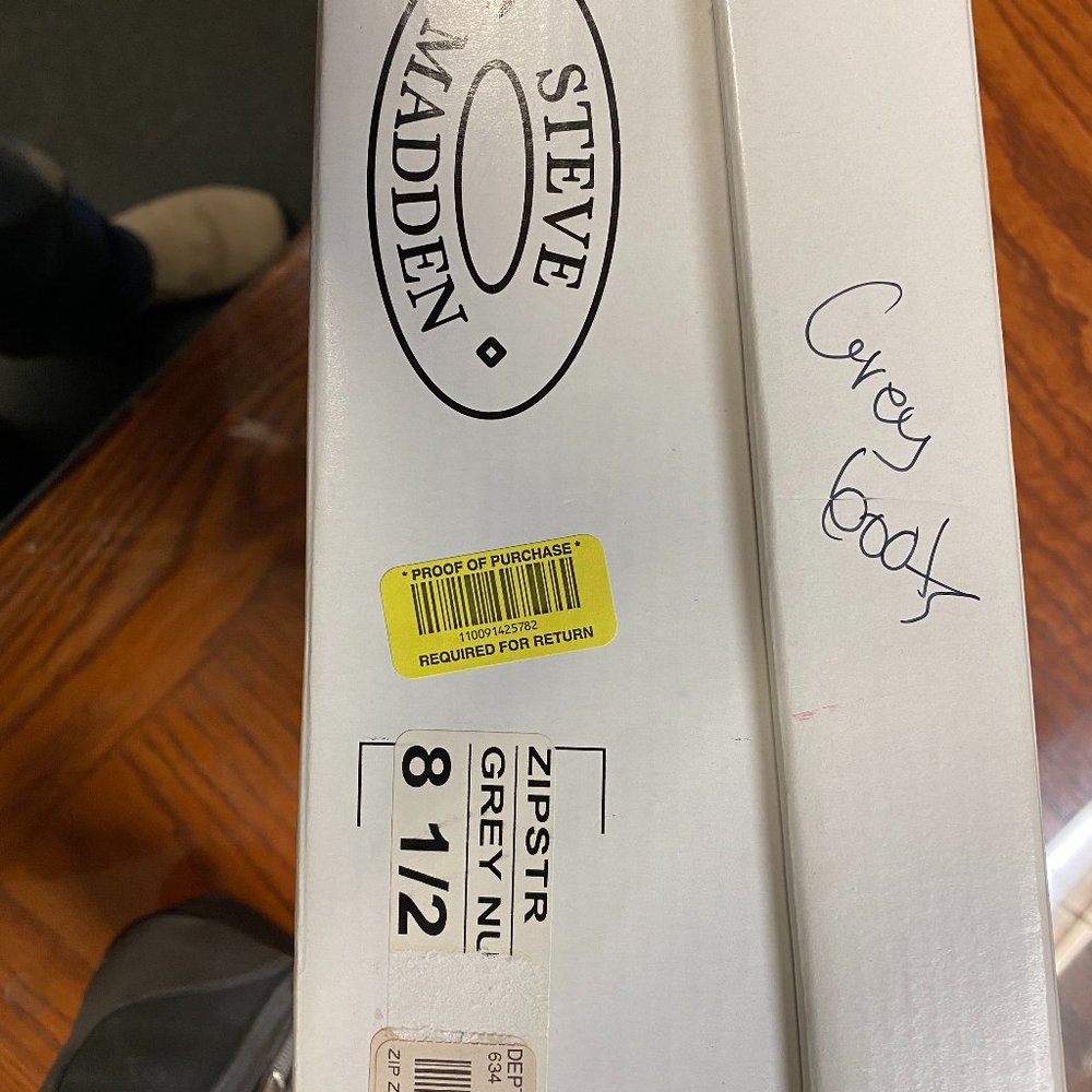 Grey Boots/Shoes